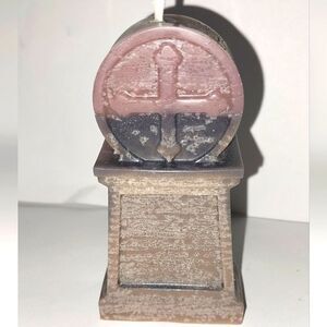 Hand crafted limited edition tombstone candle